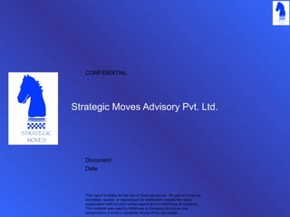 Strategic Moves Advisory Pvt. Ltd. 