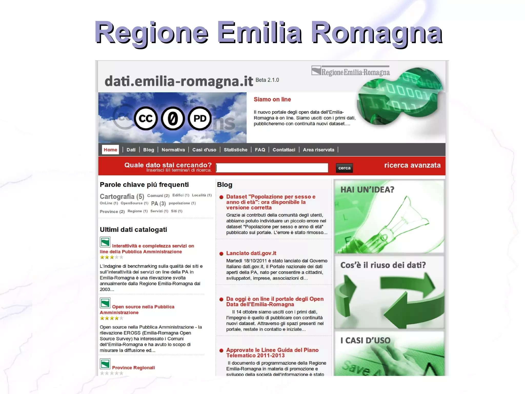 Regione Emilia Romagna
 