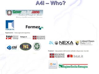 A4I – Who?
 