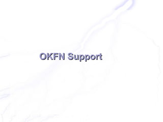 OKFN Support
 