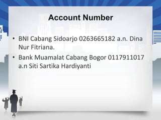 Account Number
 