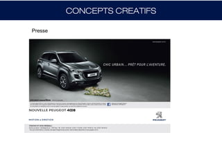 CONCEPTS CREATIFS

Presse
 
