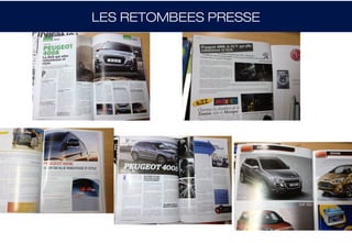 LES RETOMBEES PRESSE
 