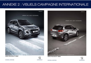 ANNEXE 2 : VISUELS CAMPAGNE INTERNATIONALE
 
