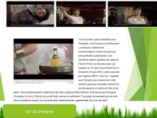 Le cas Orangina
 