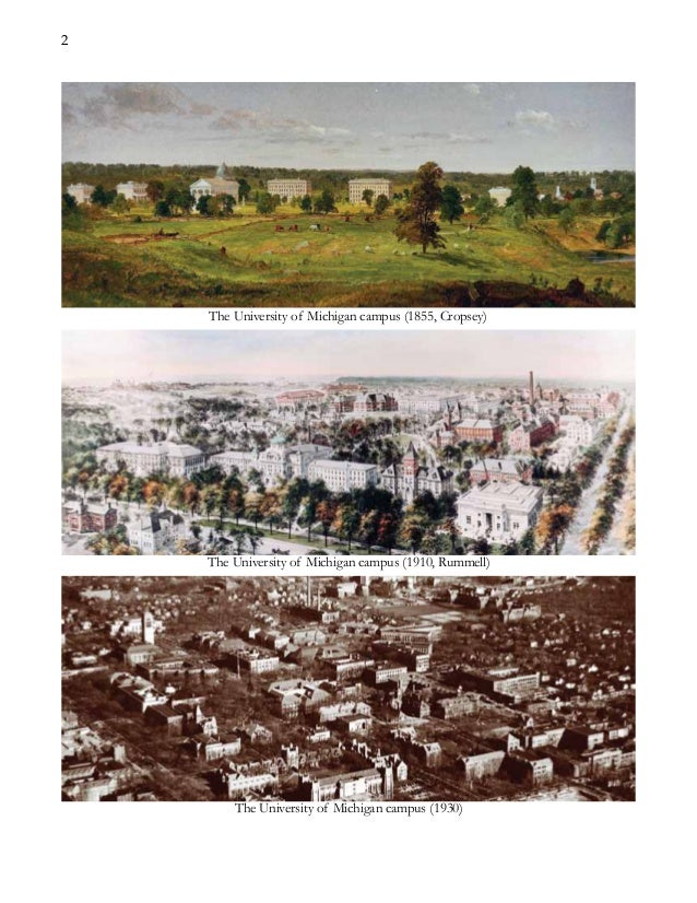 Brief university of michigan history