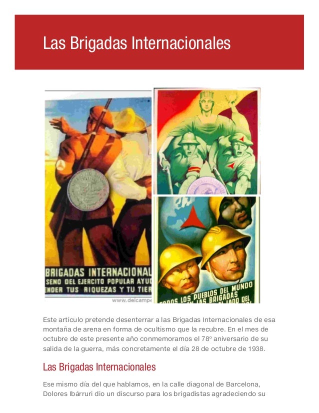 Las Brigadas Internacionales