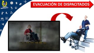 EVACUACIÓN DE DISPACITADOS
 