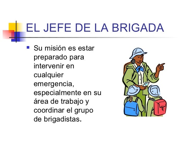 Brigadas de emergencia