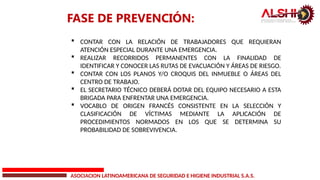 BRIGADAS DE EMERGENCIA RESUMIDA funcionaes | PPTX