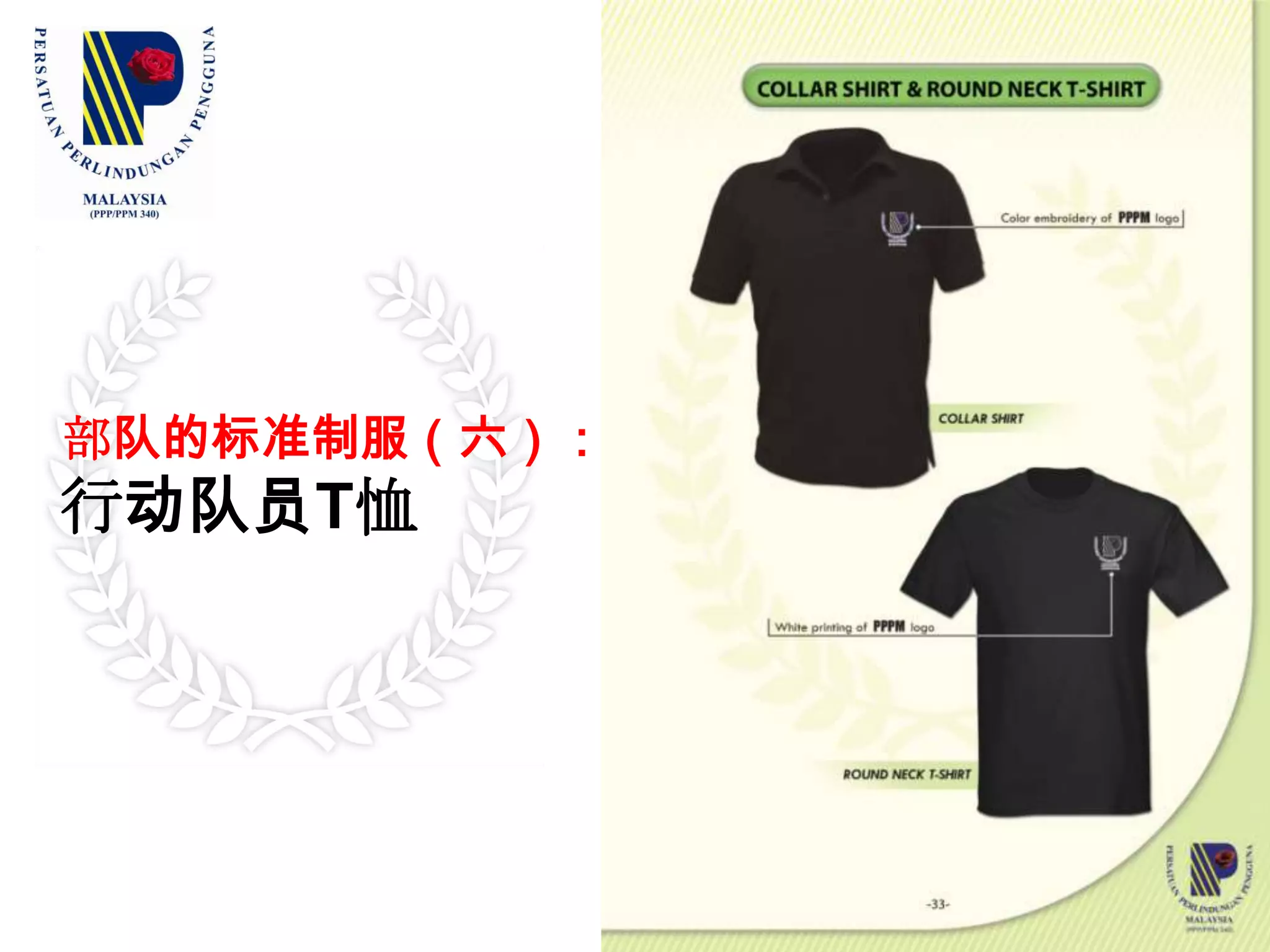 部队的标准制服（三）：   行动队员制服