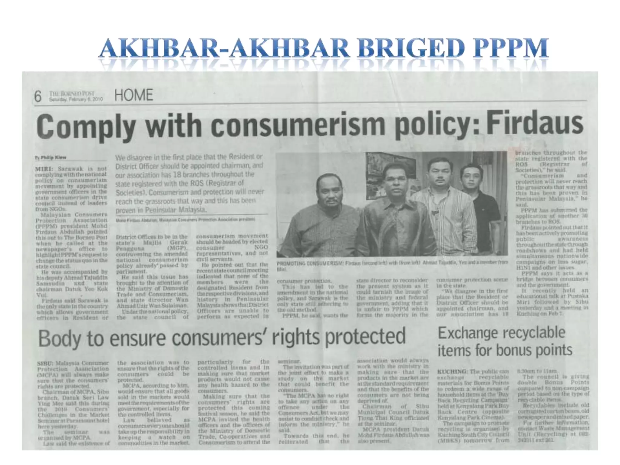 AKHBAR-AKHBAR BRIGED PPPM