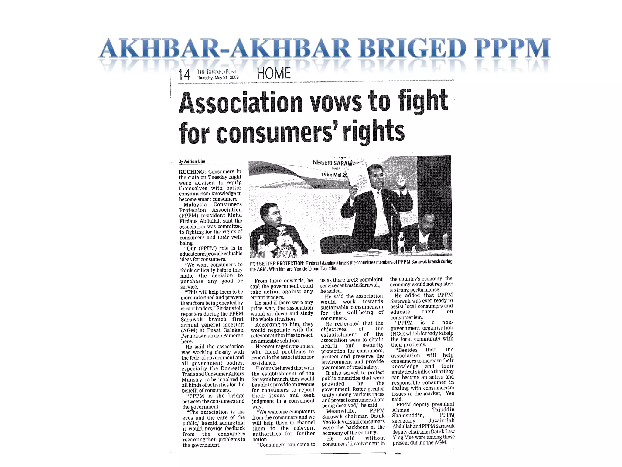 AKHBAR-AKHBAR BRIGED PPPM