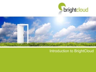 Introduction to BrightCloud 