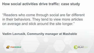 The barrier to participation graphCombine all of these popular activities for the best results% of audience engaged in activityVoting 60% +Commenting 20%Photo  10%Video  3%