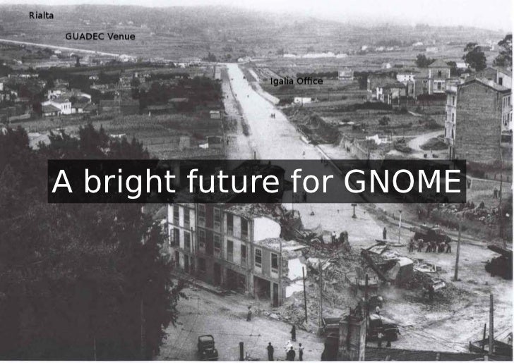 A bright future for GNOME 