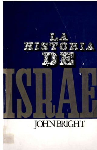 Bright, j.,   historia de israel (mapas) - desclee de brouwer 1970