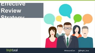 @Bright_loca#InboundCon
Effective
Review
Strategy
 
