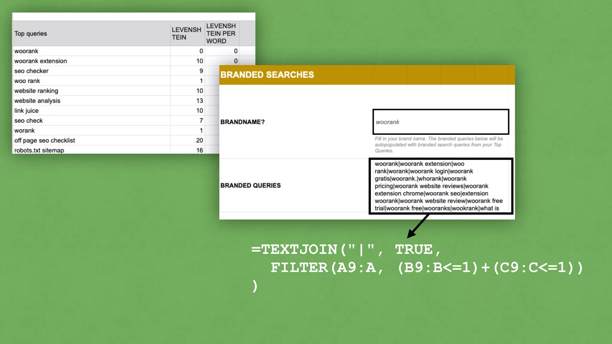 =TEXTJOIN("|", TRUE,


FILTER(A9:A, (B9:B<=1)+(C9:C<=1))


)
 