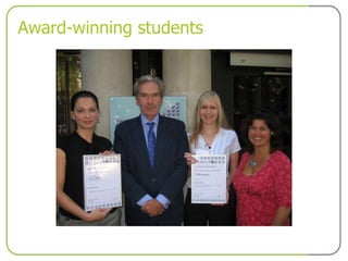 Award-winning students 