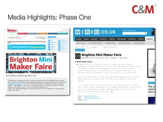 Media Highlights: Phase One
 