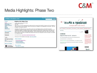 Media Highlights: Phase Two
 