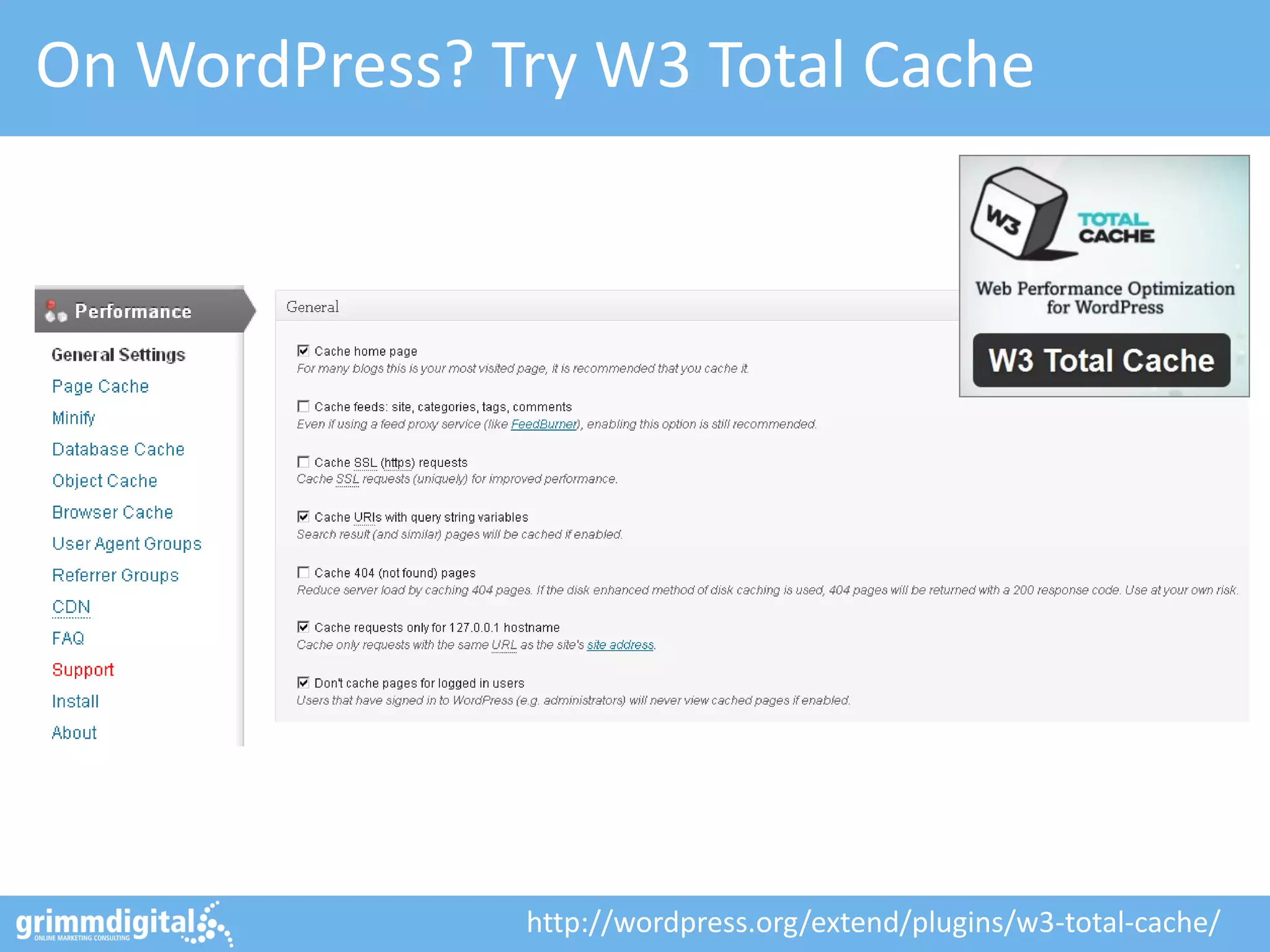 On WordPress? Try W3 Total Cache
http://wordpress.org/extend/plugins/w3-total-cache/
 