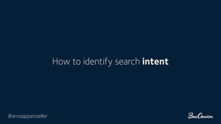 How to identify intent - Brighton SEO April 2018