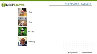 SUPERVISED LEARNING
@rvtheverett#BrightonSEO
 