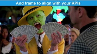 @therustybea 
And frame to align with your KPIs r 
 