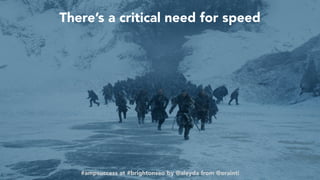 #ampsuccess at #brightonseo by @aleyda from @orainti
There’s a critical need for speed
#ampsuccess at #brightonseo by @aleyda from @orainti
 