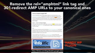 Setting AMP for Success at #BrightonSEO Slide 91