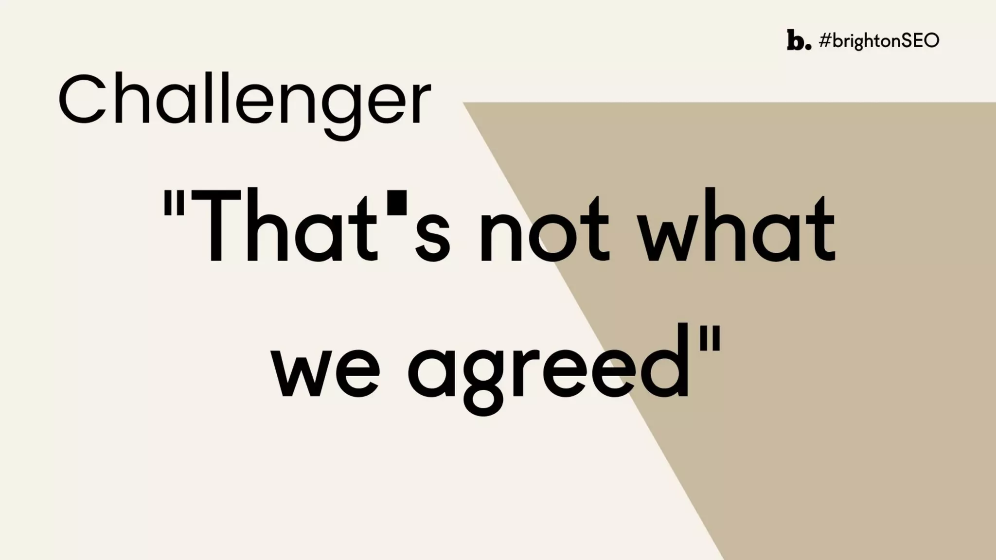 brightonSEO - Stress Is Contagious Don't Catch It From Your Clients
