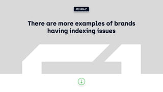 Tomek Rudzki at BrightonSEO - How to Make Sure Google Will Index All Your COntent