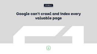 Tomek Rudzki at BrightonSEO - How to Make Sure Google Will Index All Your COntent