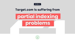 partial indexing
problems
 