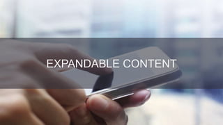 @danielrowles
EXPANDABLE CONTENT
 