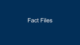 Fact Files
 
