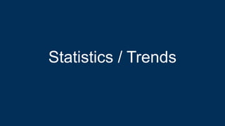 Statistics / Trends
 
