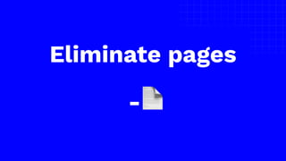 The picture can’t be displayed.
Eliminate pages
-📄
 