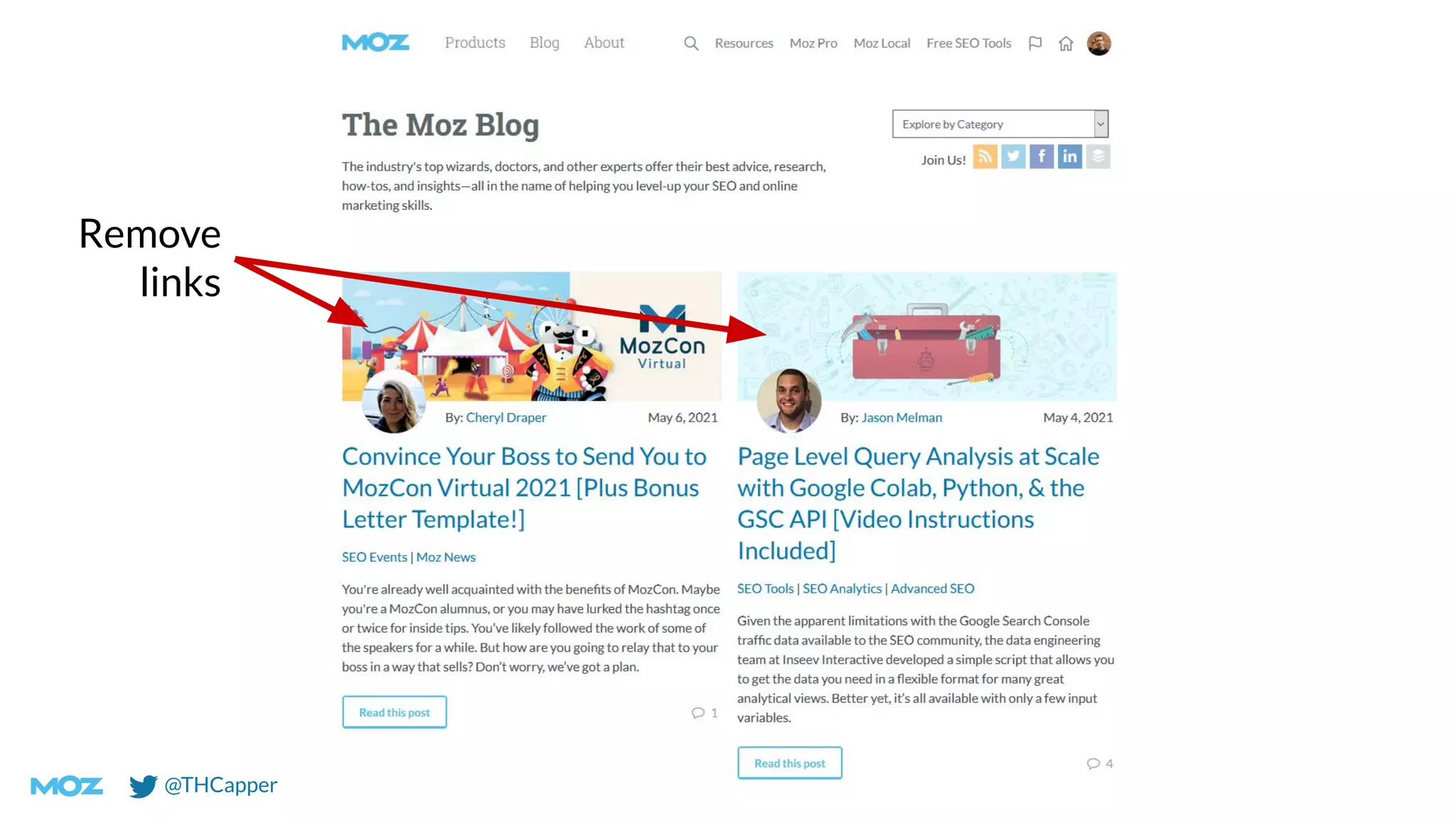 @THCapper
Remove
links
 