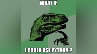Bringing the fun back to SEO with Python