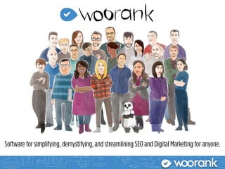 Software for simplifying, demystifying, and streamlining SEO and Digital Marketing for anyone.
 