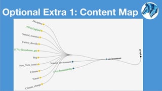 Optional Extra 1: Content Map
 