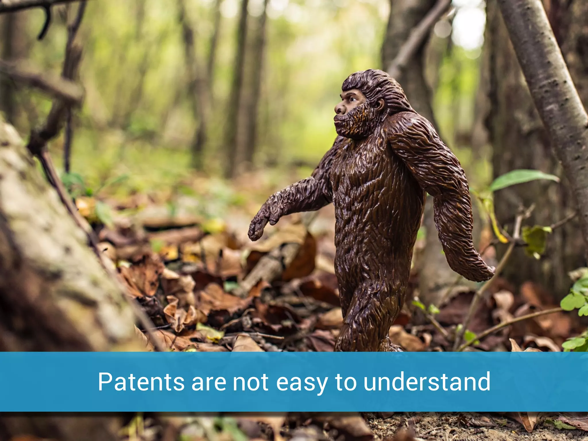 Patents are not easy to understand
 