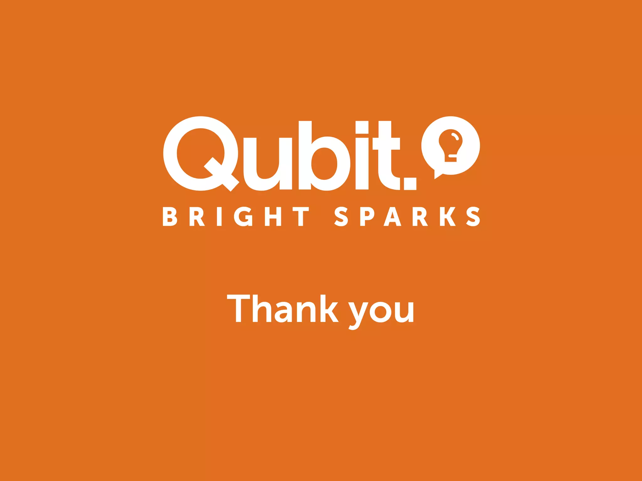 Qubit Bright Sparks #2: Fast consumer, faster company