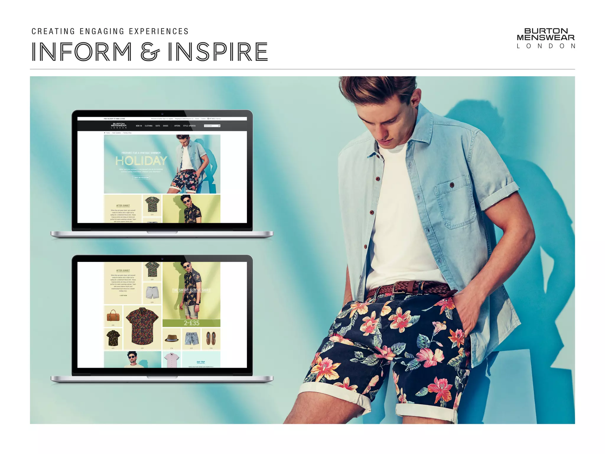 Inform & inspire
C R E A T I N G E N G A G I N G E X P E R I E N C E S !
 