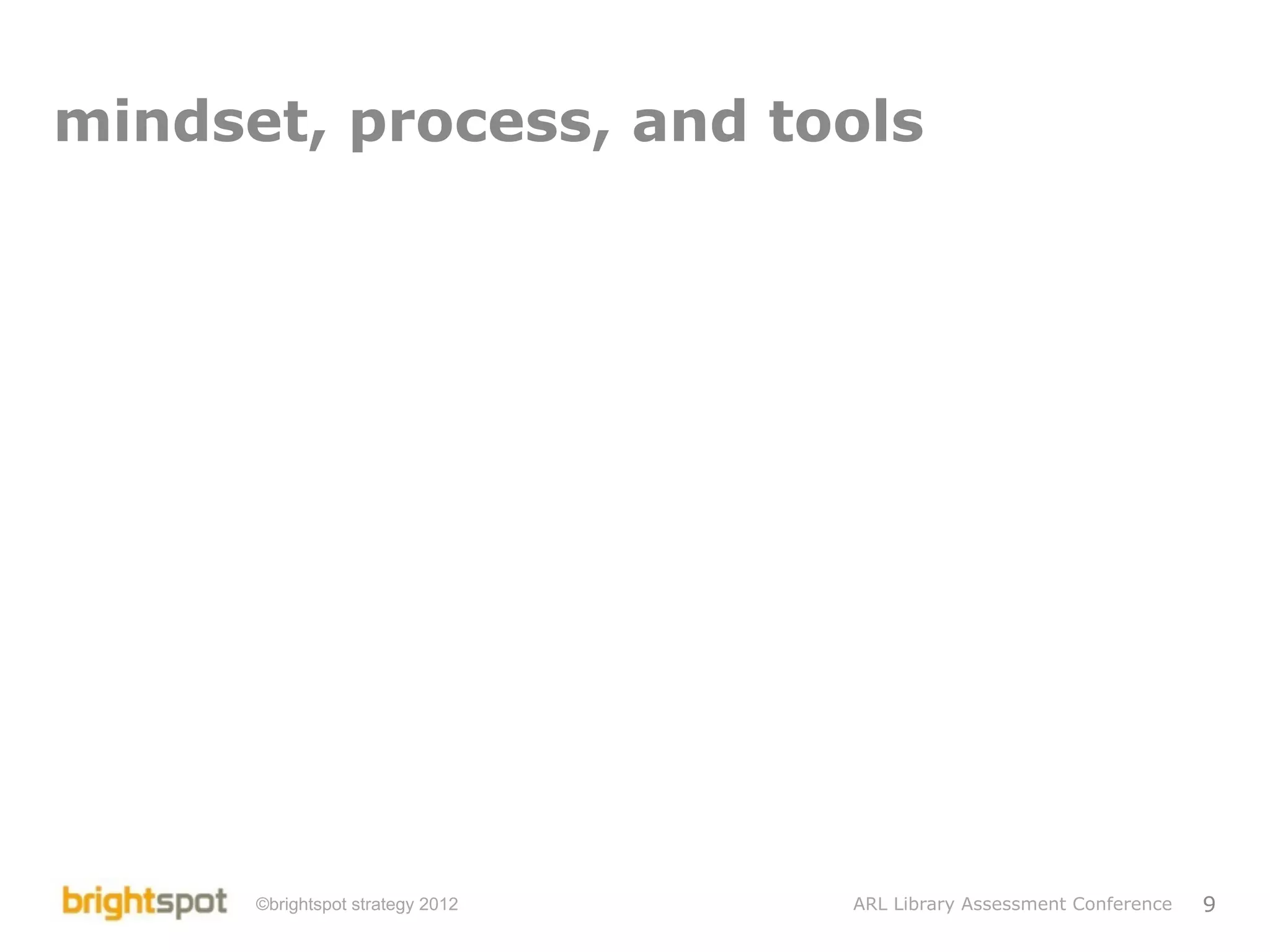 Library Service Design and Assessment | PDF