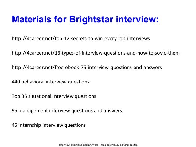 what is the star interview process