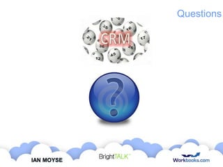 Questions

IAN MOYSE

 